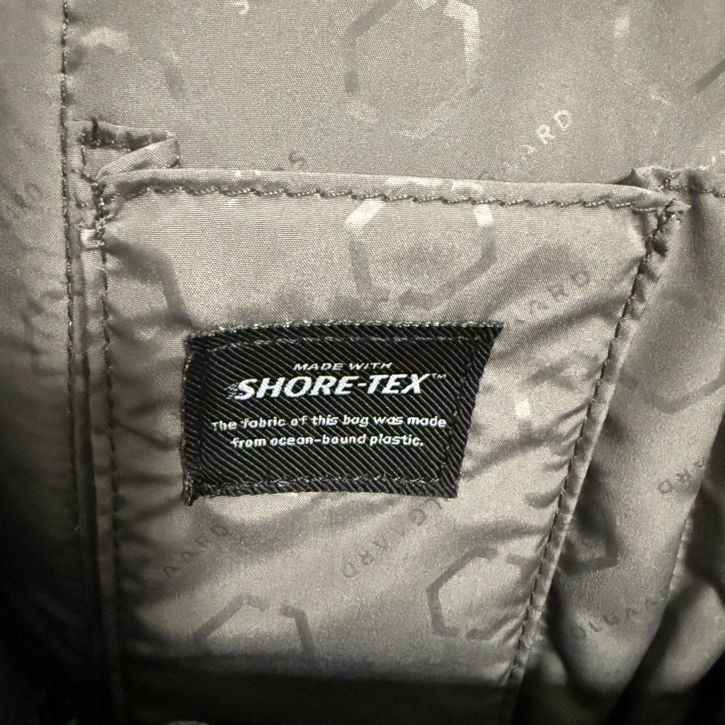 Solgaard Black Shore-Tex Recycled Ocean Plastic Backpack Excellent - Like New — image 2 of 8